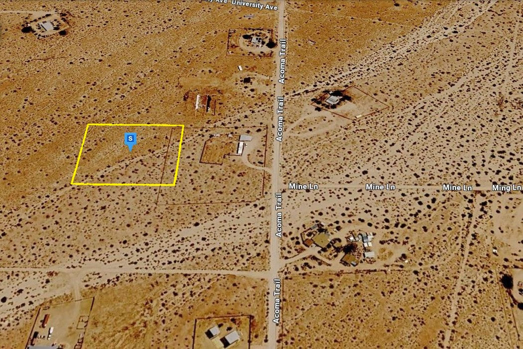 2.20 Acres Landers, San Bernardino County, CA (Power)
