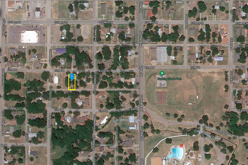 0.14 Acre Cushing, Payne County, OK (Power, Water, & Paved Road)