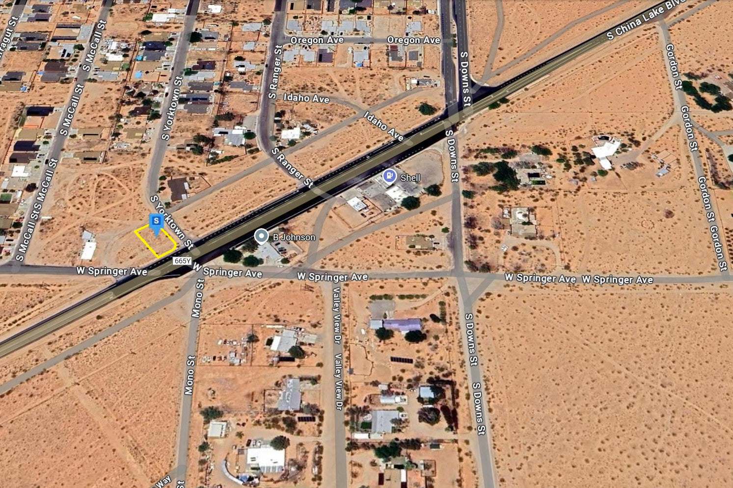 0.16 Acre Ridgecrest, Kern County, CA (Power, Water, & Paved Road)