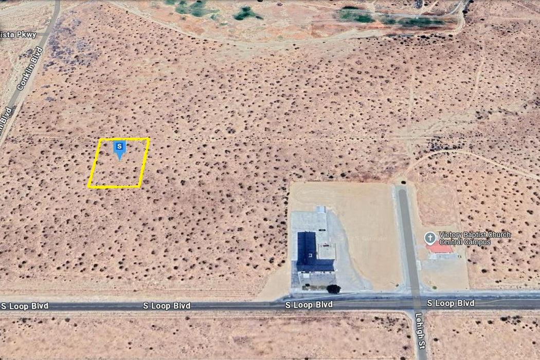 0.89 Acre California City, Kern County, CA