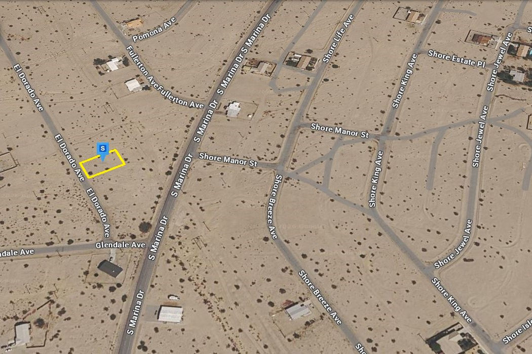 0.23 Acre Salton City, Imperial County, CA (Power & Paved Road)