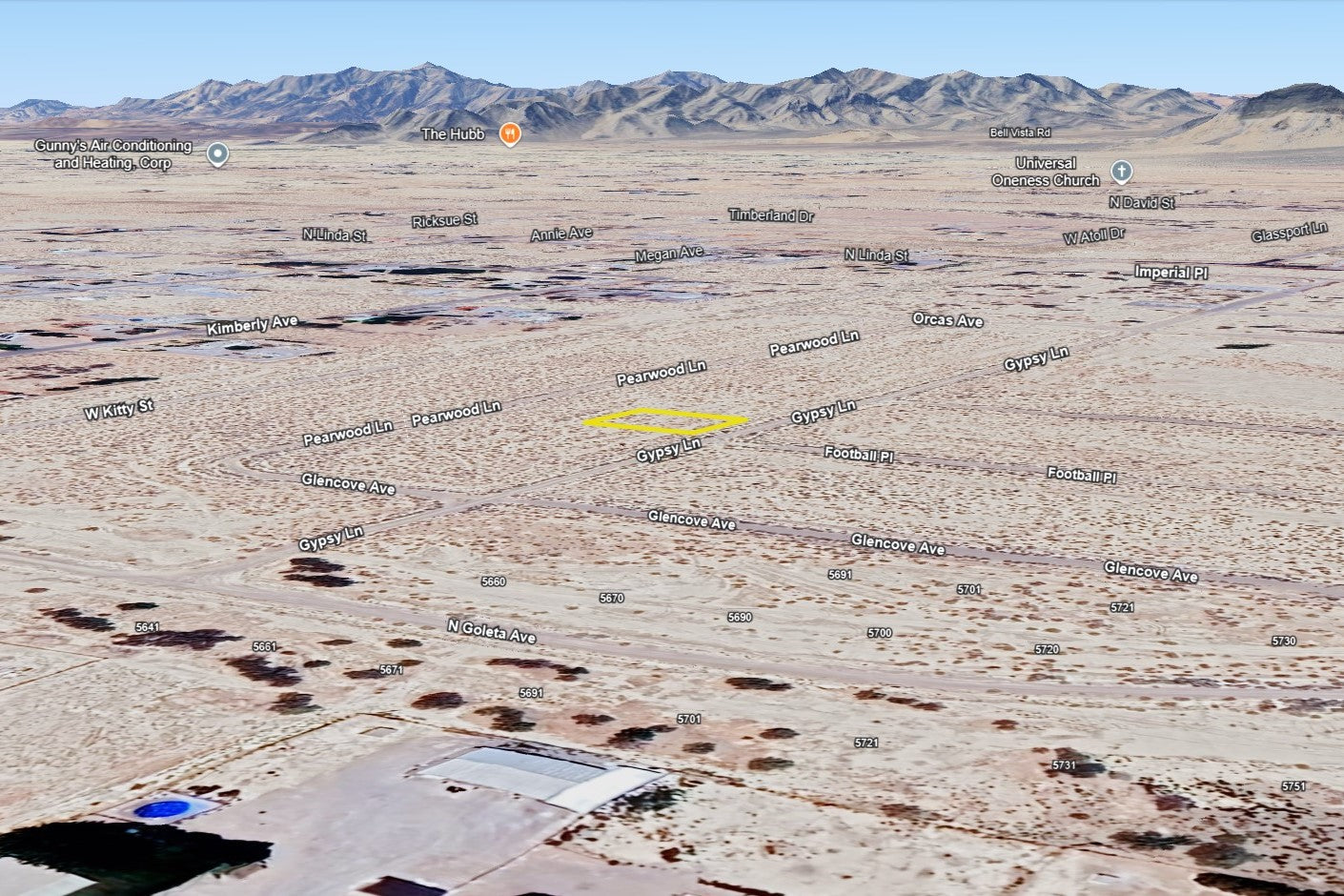 0.2140 Acre Pahrump, Nye County, NV