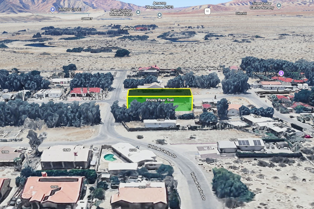 0.31 Acre Desert Hot Springs, Riverside County, CA (Power, Water, & Paved Road)