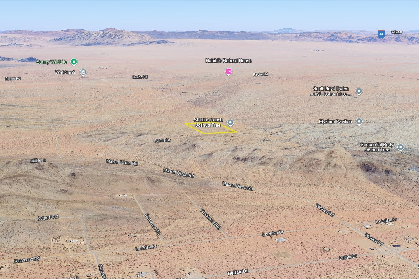 20 Acres Joshua Tree, San Bernardino County, CA