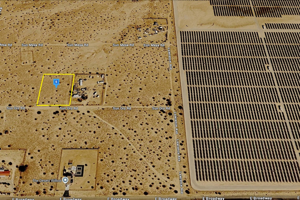1.43 Acres Joshua Tree, San Bernardino County, CA (Water)