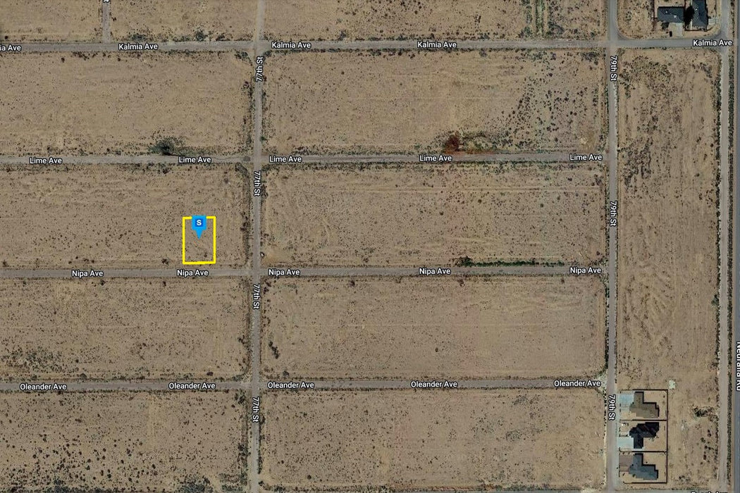 0.23 Acre California City, Kern County, CA