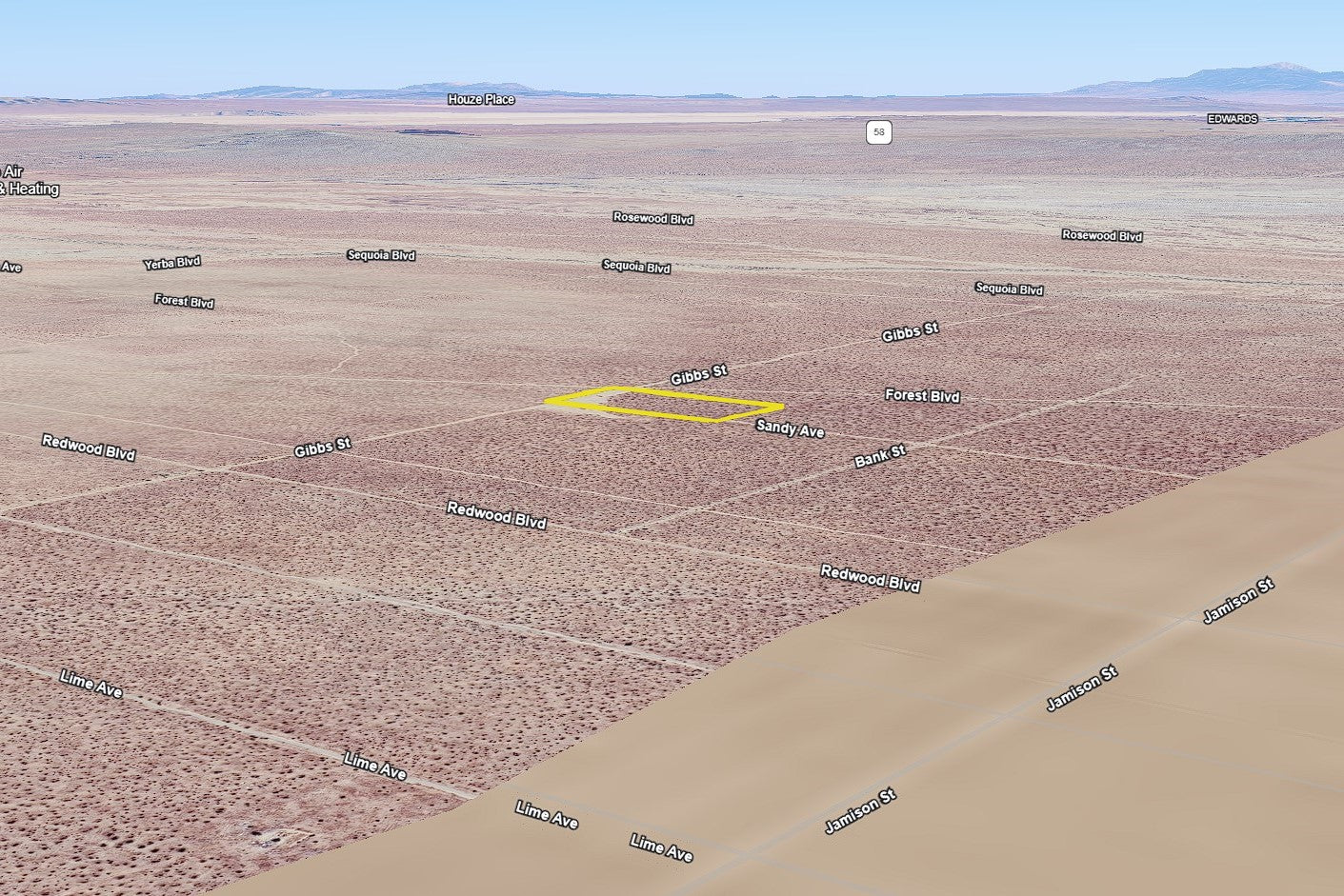 5 Acres California City, Kern County, CA