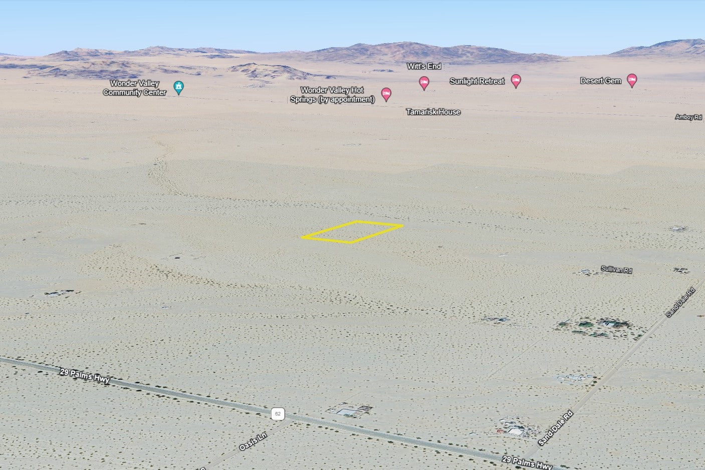 5 Acres Twentynine Palms, San Bernardino County, CA