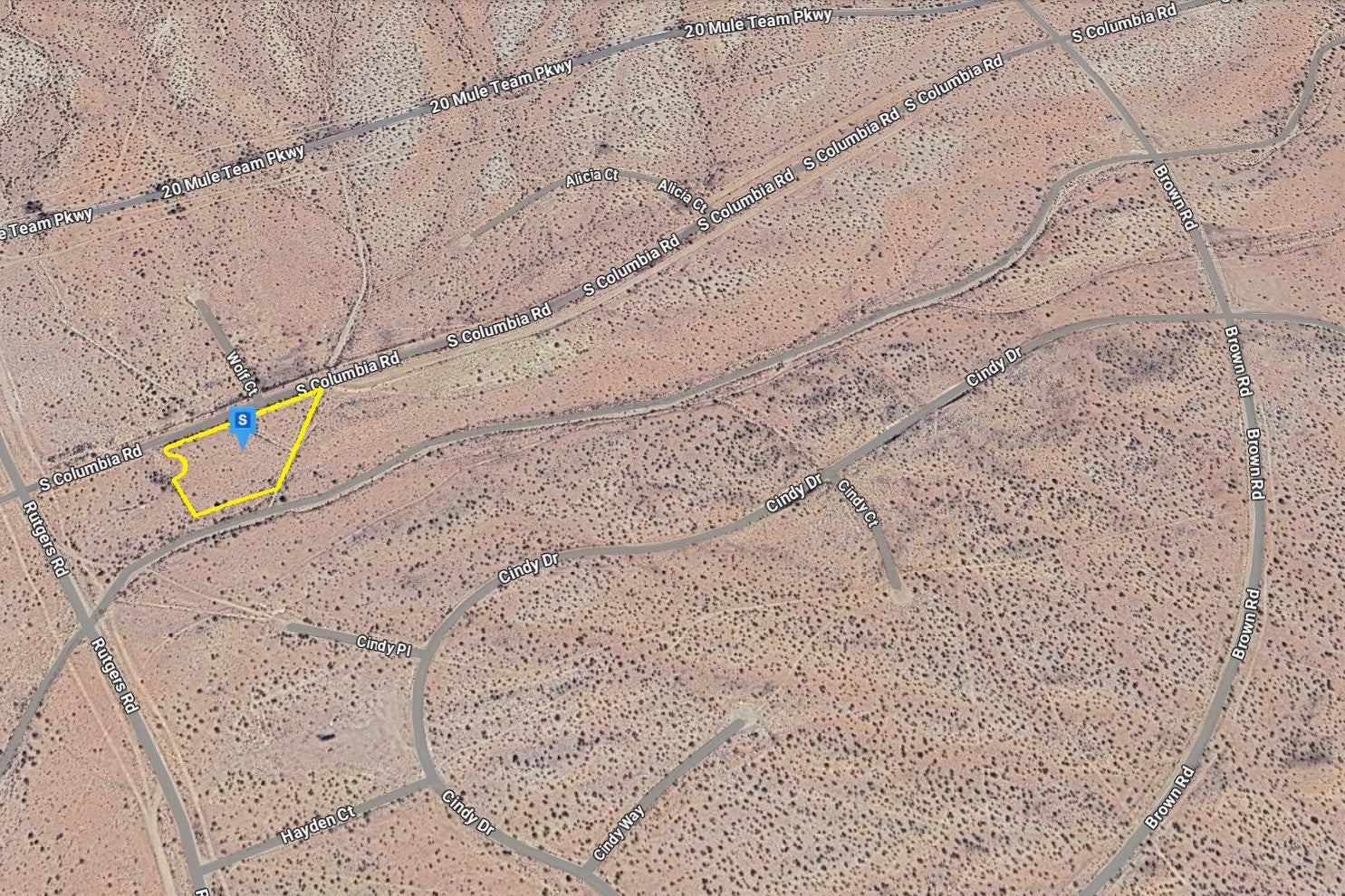 2.38 Acres California City, Kern County, CA