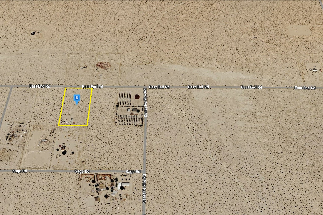 4.81 Acres Lucerne Valley, San Bernardino County, CA (Power)