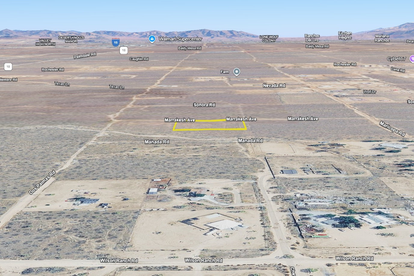 2.27 Acres Phelan, San Bernardino County, CA