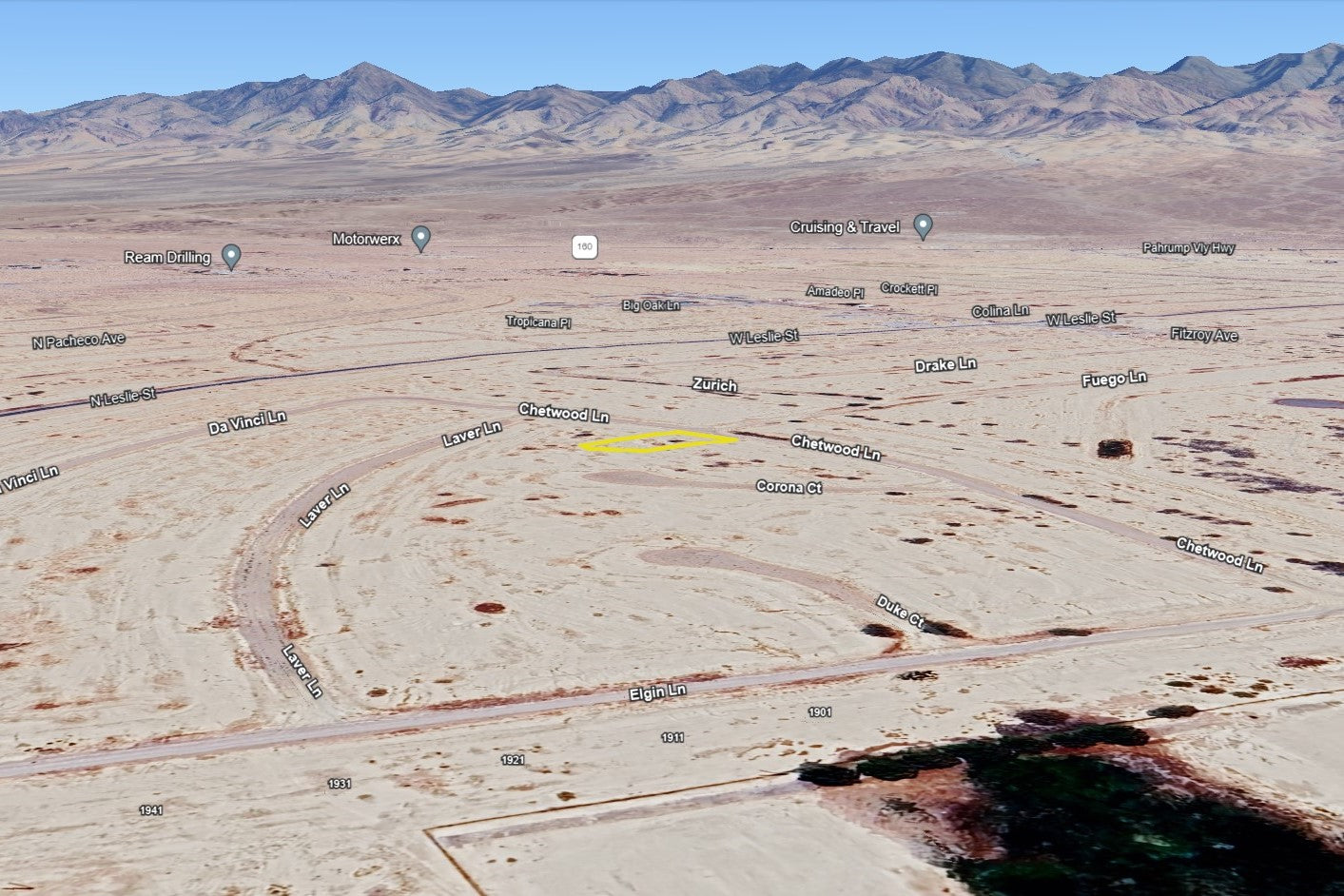 0.3160 Acre Pahrump, Nye County, NV