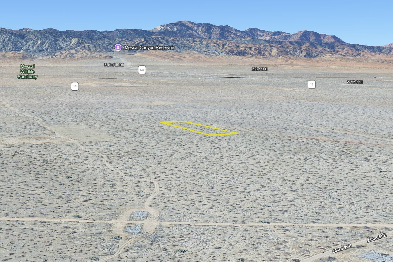 2.50 Acres Llano, Los Angeles County, CA