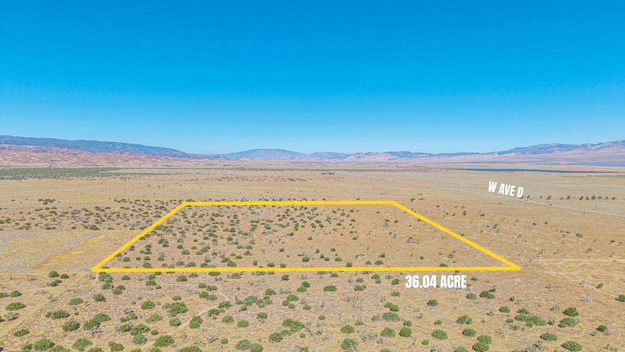36.04 Acres Lancaster, Los Angeles County, CA