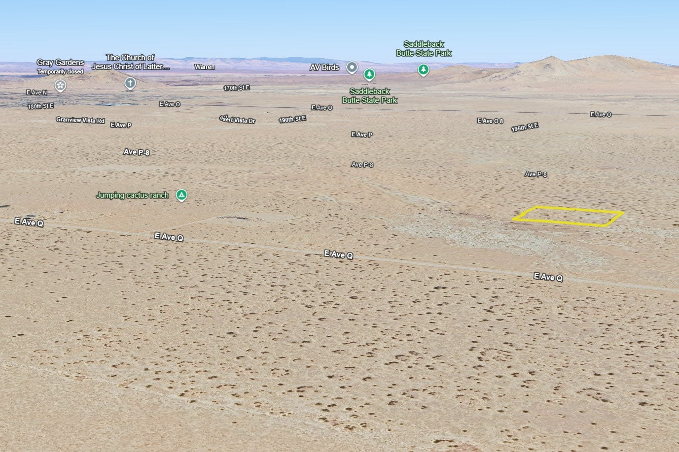 2.50 Acres Palmdale, Los Angeles County, CA