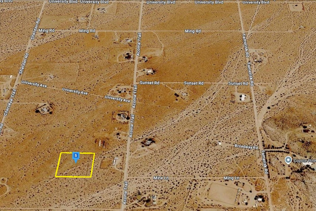 2.20 Acres Landers, San Bernardino County, CA (Power)
