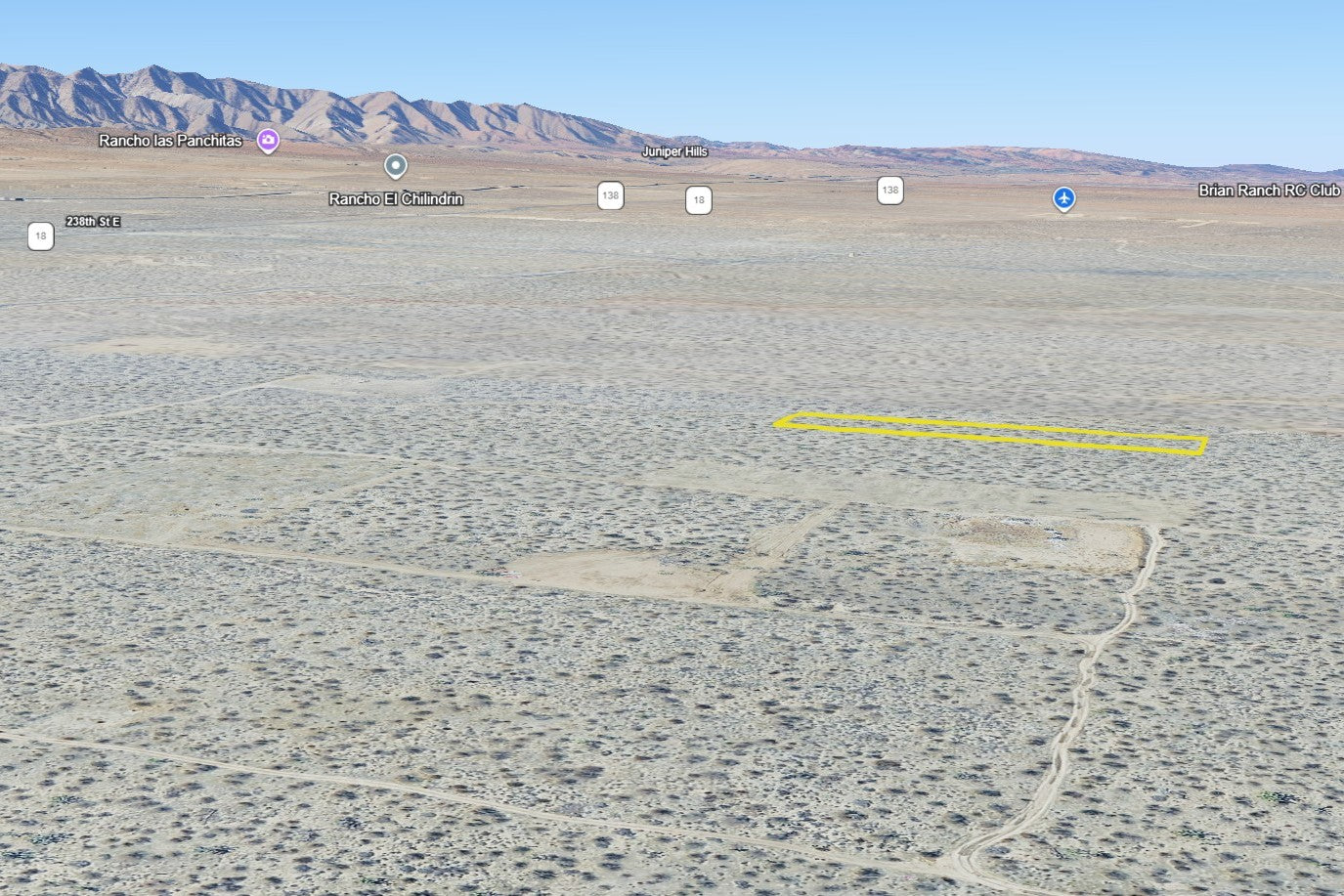 2.50 Acres Llano, Los Angeles County, CA