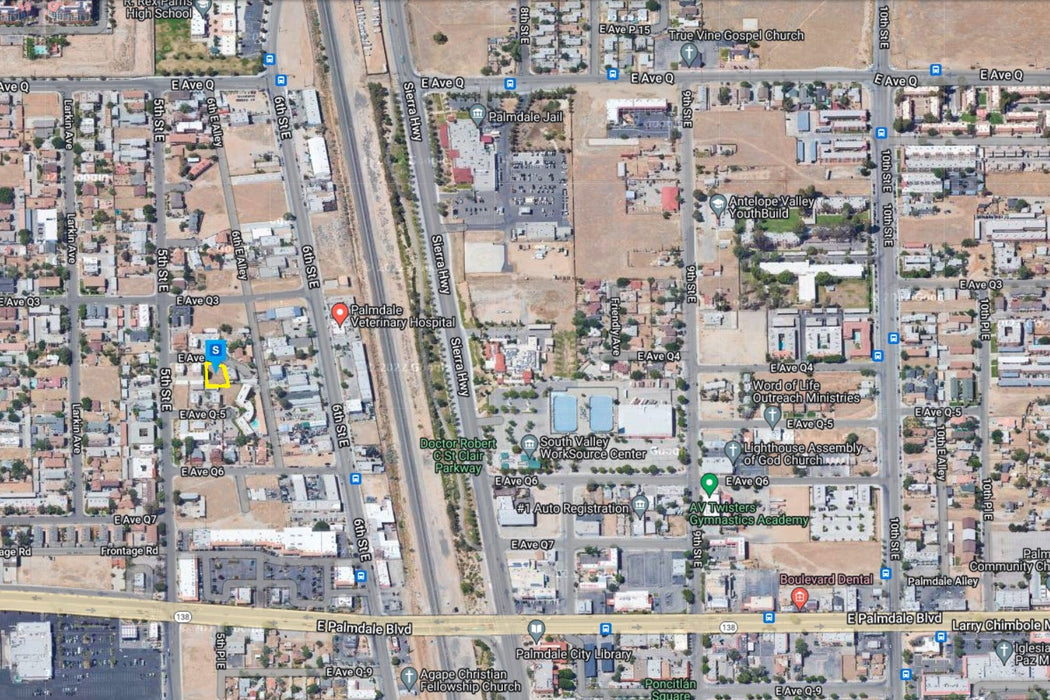 0.19 Acre Palmdale, Los Angeles County, CA (Power, Water, & Paved Road)