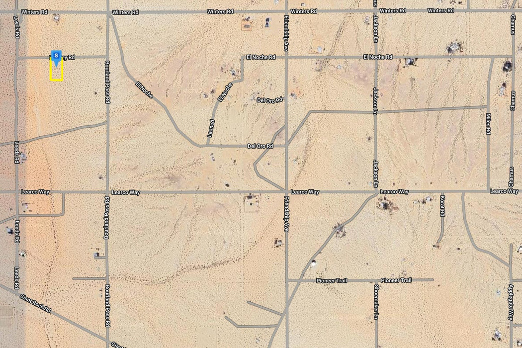 1.25 Acres Twentynine Palms, San Bernardino County, CA