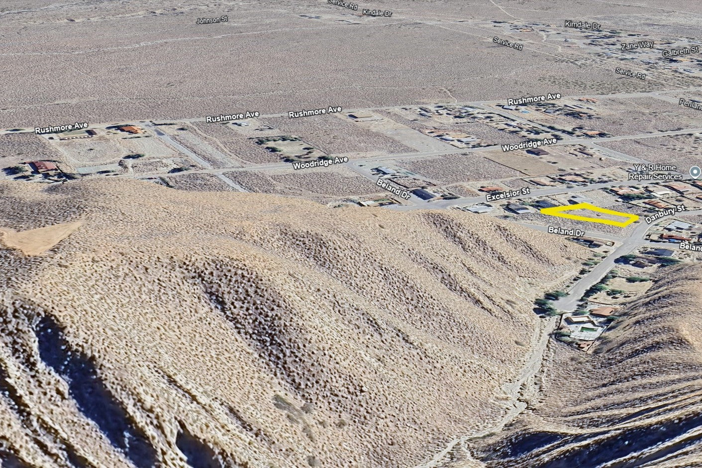 0.48 Acre Whitewater, Riverside County, CA (Power, Water, & Paved Road)