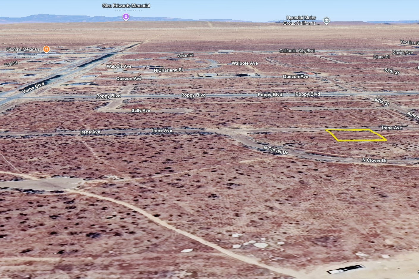 0.23 Acre California City, Kern County, CA (Water)