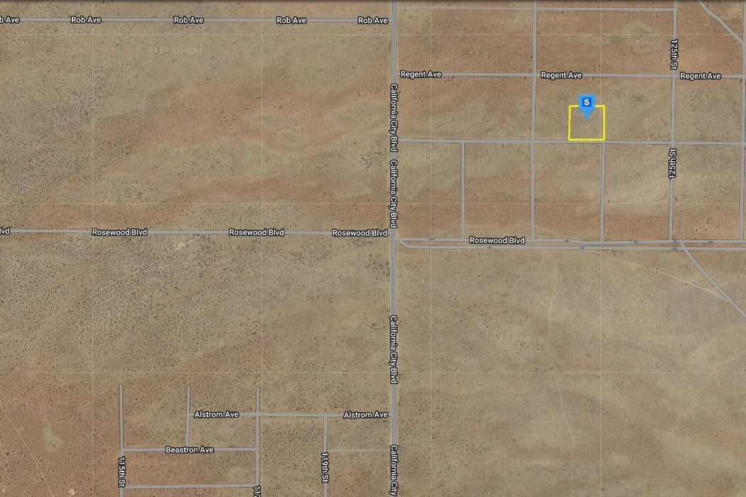 2.50 Acres California City, Kern County, CA