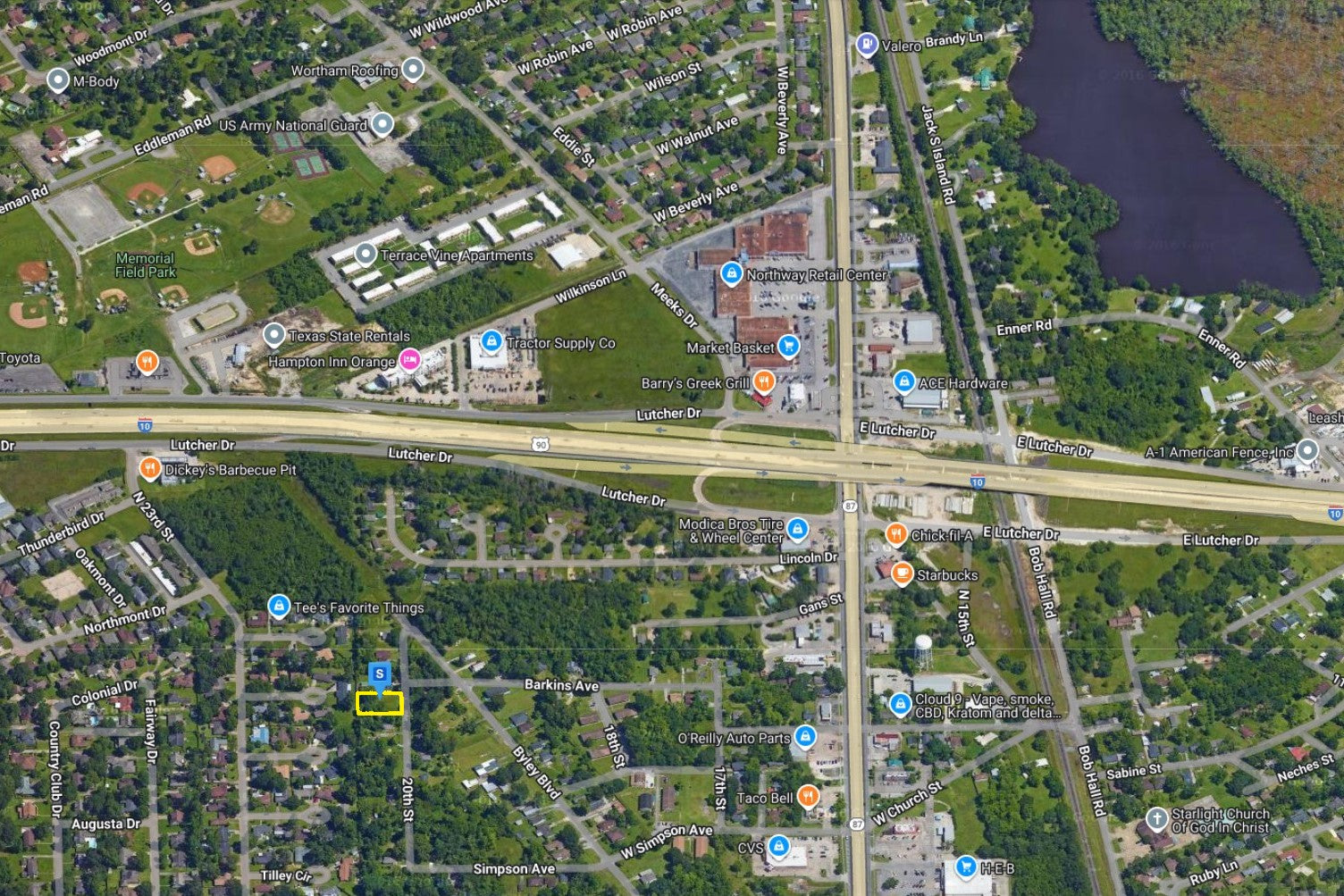 0.35 Acre Orange, Orange County, TX (Power, Water, & Paved Road)