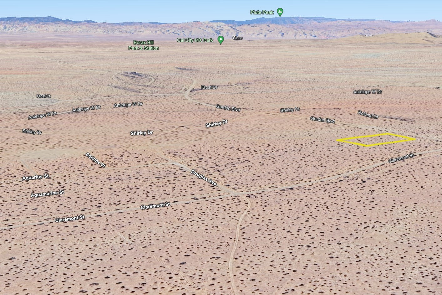 1.84 Acres California City, Kern County, CA
