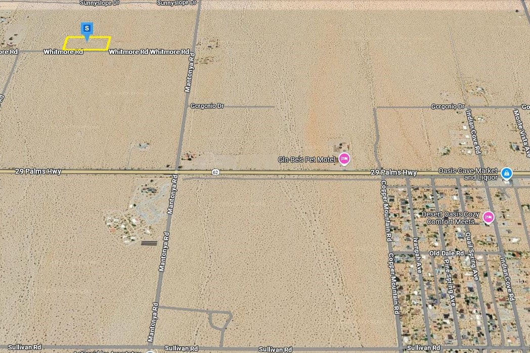5 Acres Twentynine Palms, San Bernardino County, CA