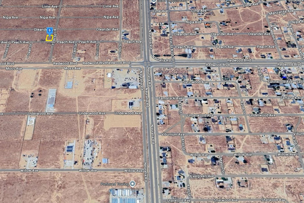 0.23 Acre California City, Kern County, CA