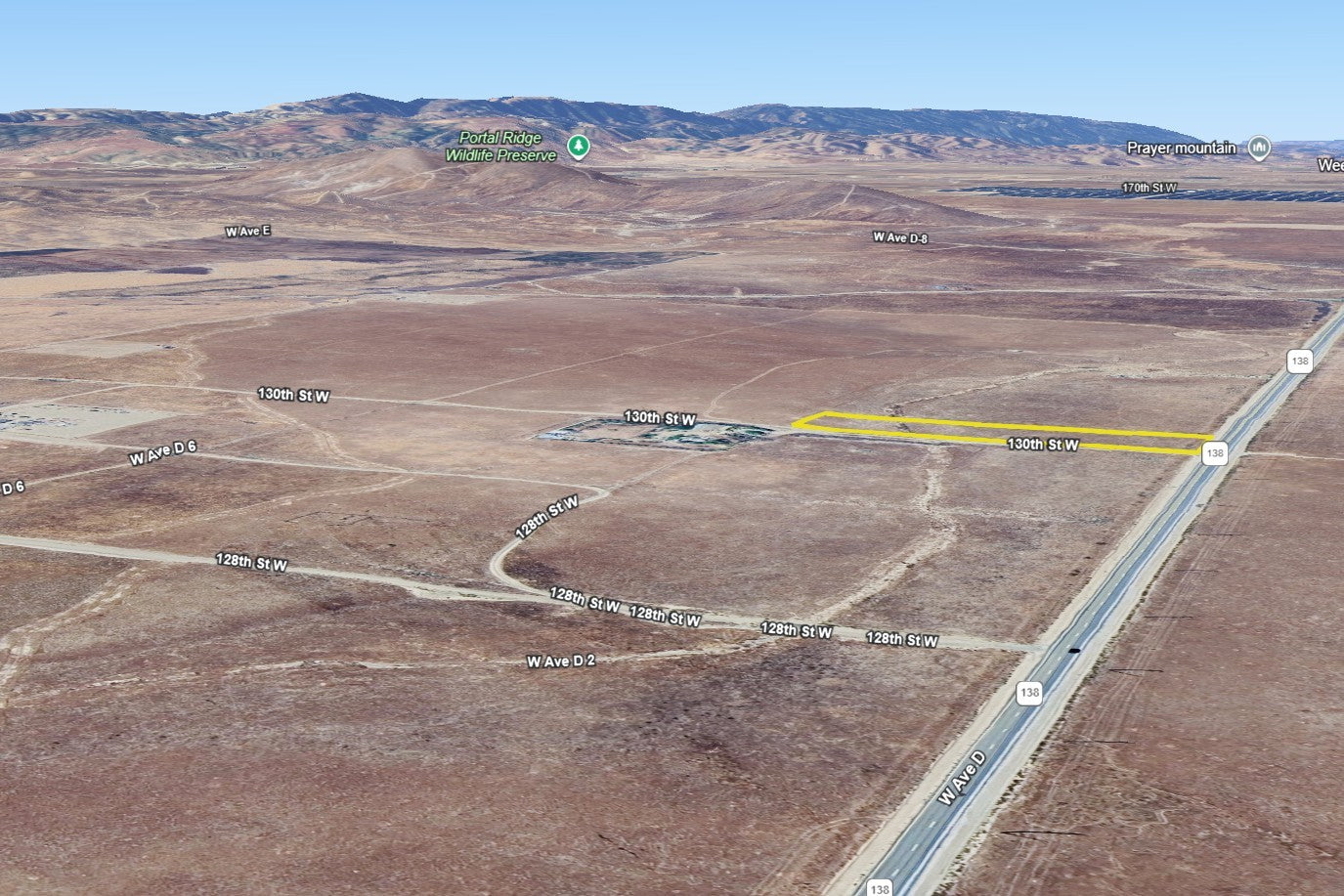 2.39 Acres Lancaster, Los Angeles County, CA (Power & Paved Road)