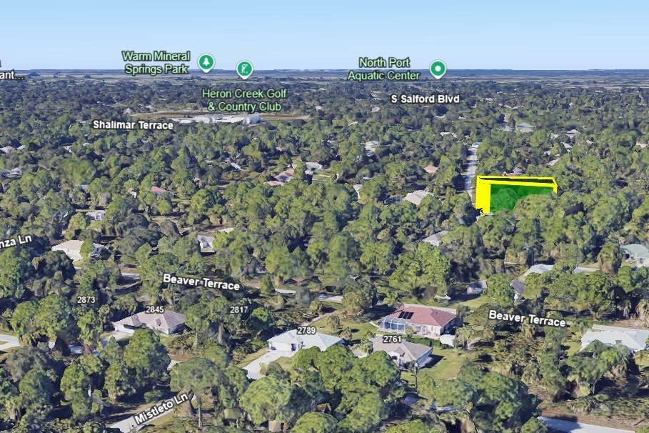 0.24 Acre North Port, Sarasota County, FL (Power & Paved Road)