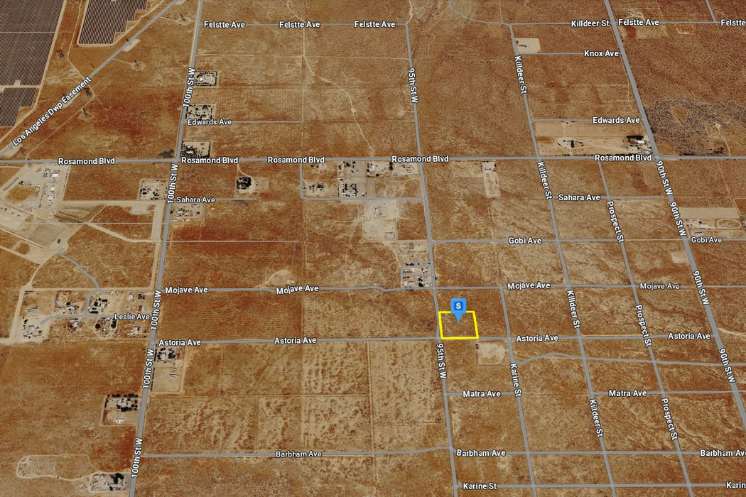 2.51 Acres Rosamond, Kern County, CA