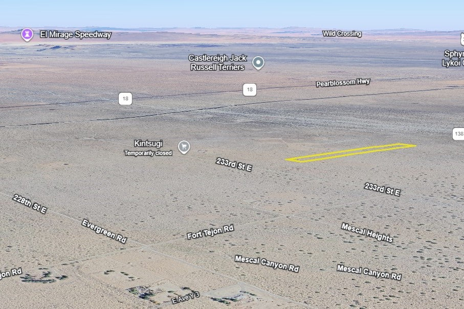 10 Acres Llano, Los Angeles County, CA