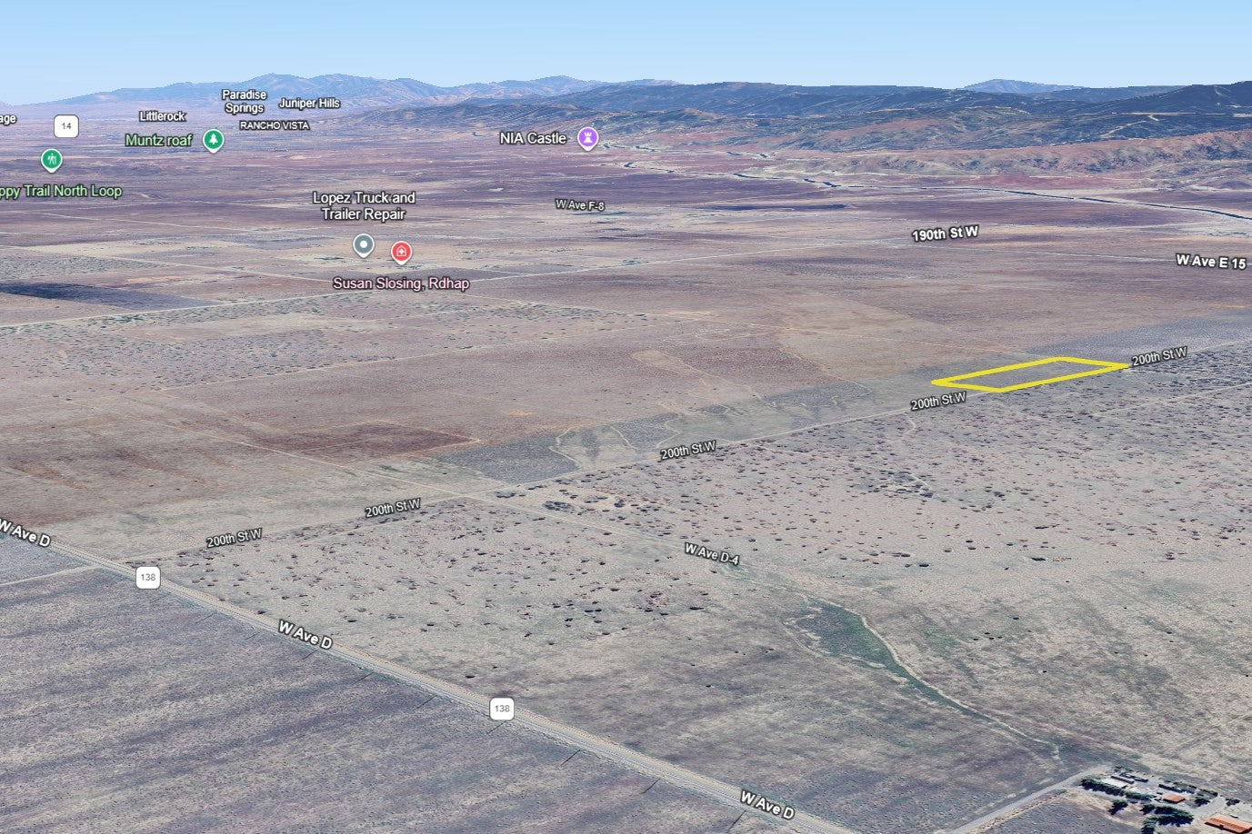 6.35 Acres Lancaster, Los Angeles County, CA