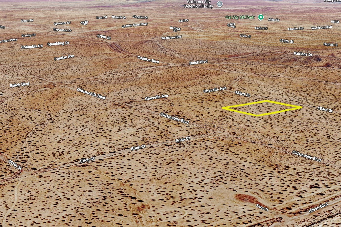 2.35 Acres California City, Kern County, CA