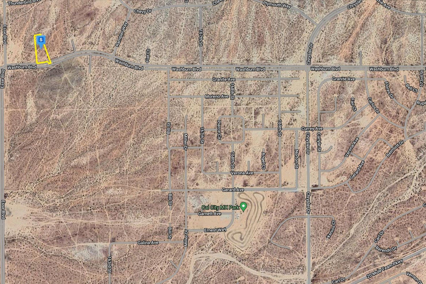 2 Acres California City, Kern County, CA