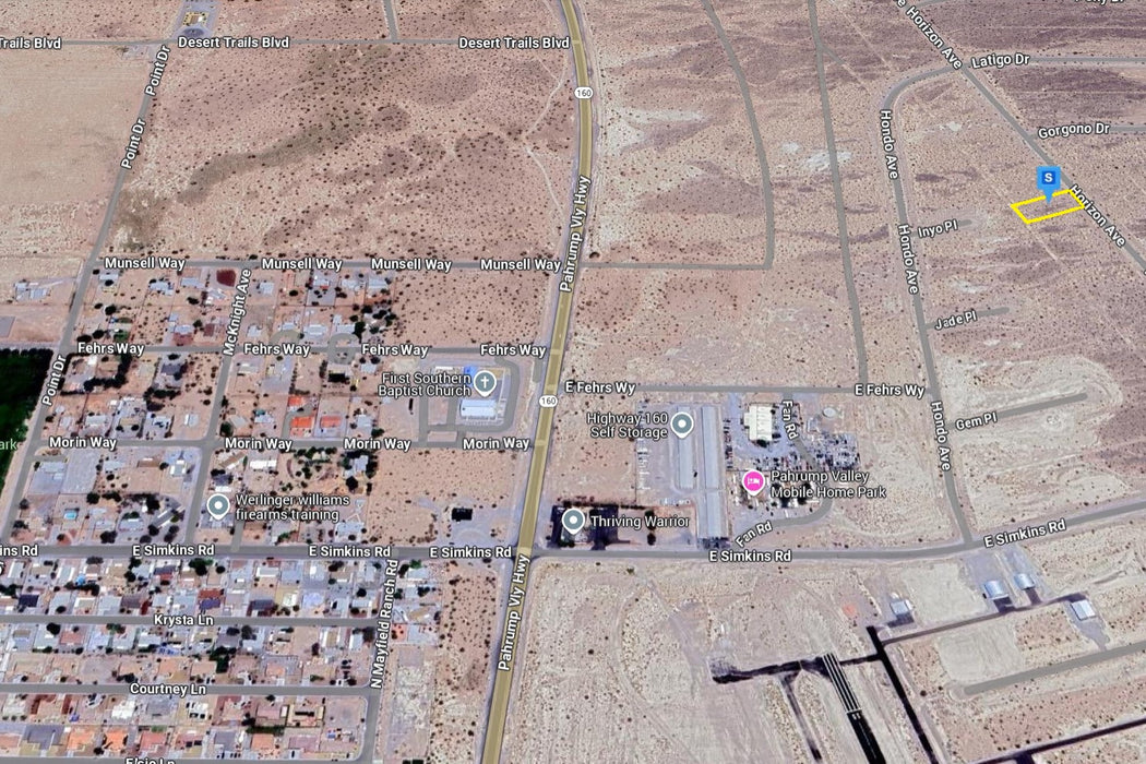 0.5510 Acre Pahrump, Nye County, NV