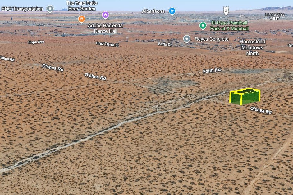 0.50 Acre El Paso, El Paso County, TX