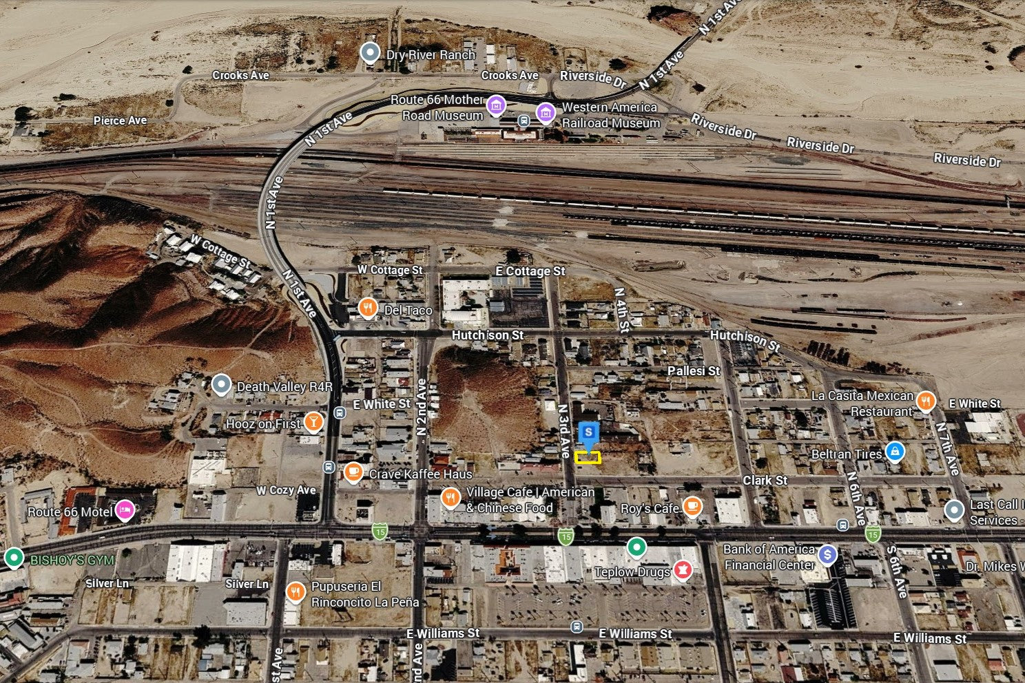 0.09 Acre Barstow, San Bernardino County, CA (Power, Water, & Paved Road)