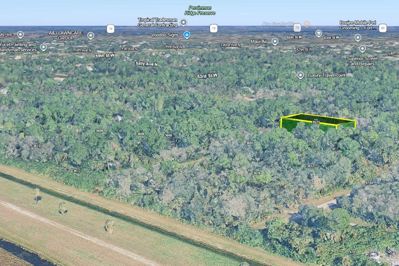 0.25 Acre Lehigh Acres, Lee County, FL (Power & Paved Road)