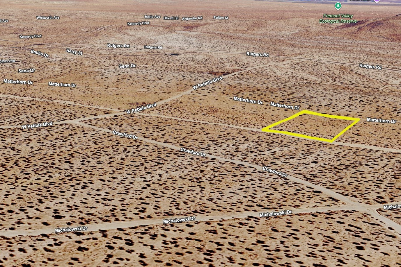 1.96 Acres California City, Kern County, CA