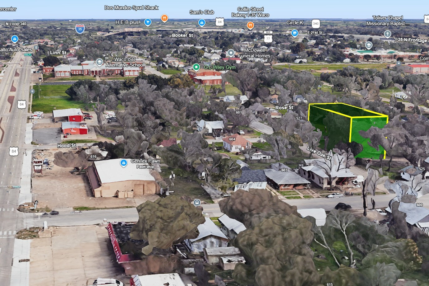 0.14 Acre Waco, McLennan County, TX (Power, Water, & Paved Road)