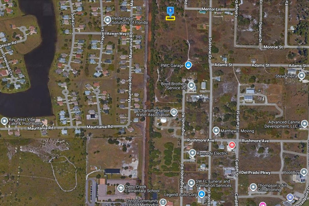 0.11 Acre Punta Gorda, Charlotte County, FL (Power)