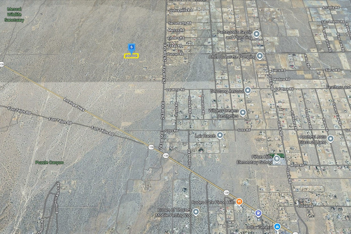 4.95 Acres Llano, Los Angeles County, CA