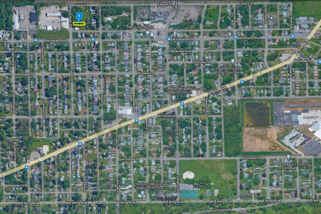 0.12 Acre South Bend, St. Joseph County, IN (Commercial Lot, Power, Water, & Paved Road)