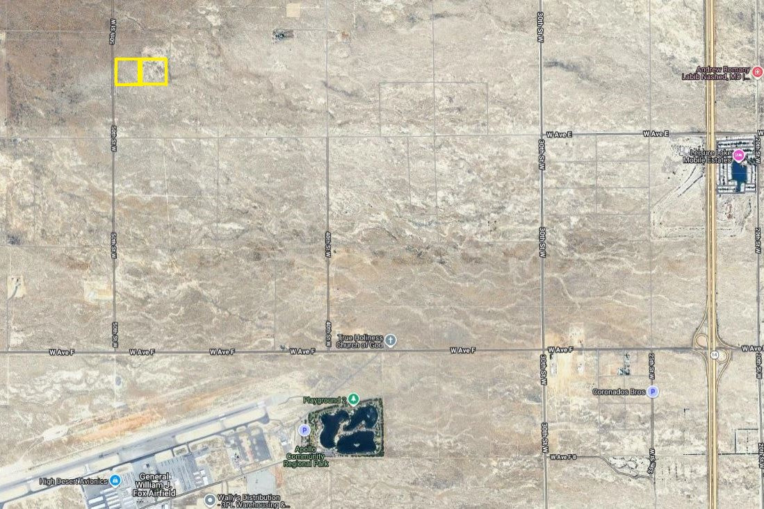19.24 Acres Lancaster, Los Angeles County, CA