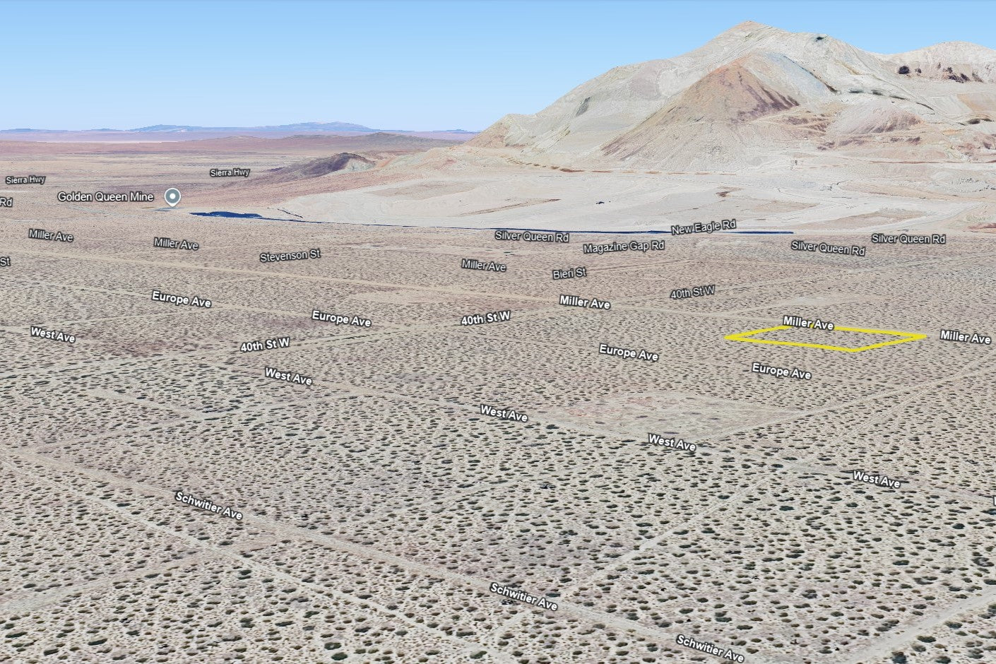 2.21 Acres Mojave, Kern County, CA