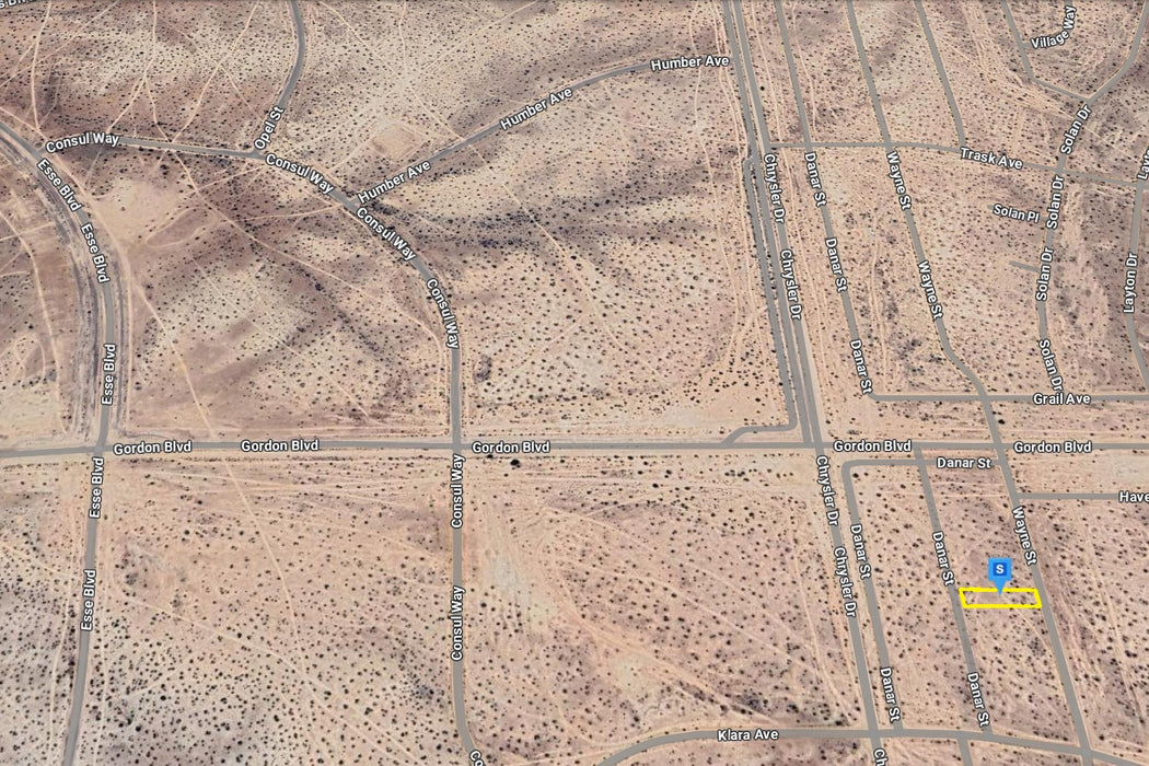 0.32 Acre California City, Kern County, CA (Commercial Lot)