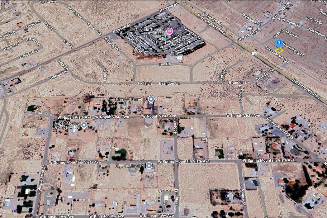 0.1240 Acre Pahrump, Nye County, NV (Power)